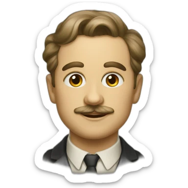 austrian artist in 1929 sticker