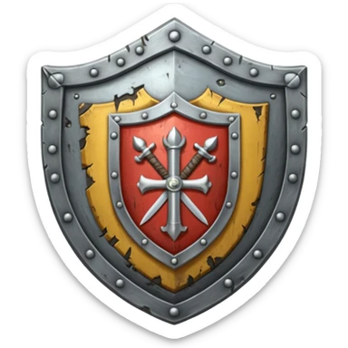 Knight's Shield sticker
