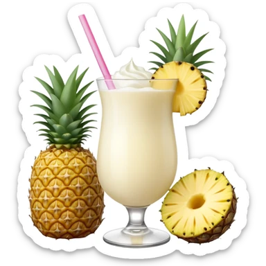 Piña colada sticker