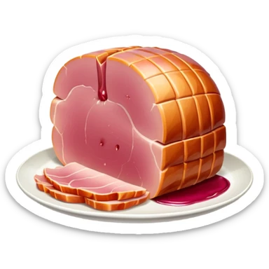 Served on a platter sticker