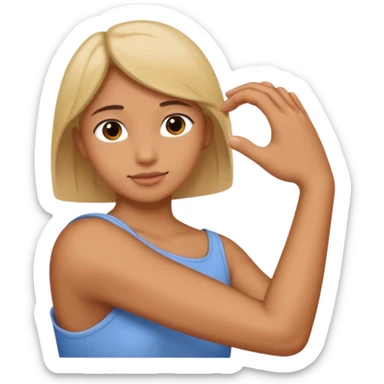 A Hand on placed on somebody else’s shoulder  sticker