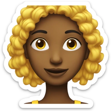 sunshine girl sticker