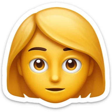 A blurry photo becoming sharp. sticker