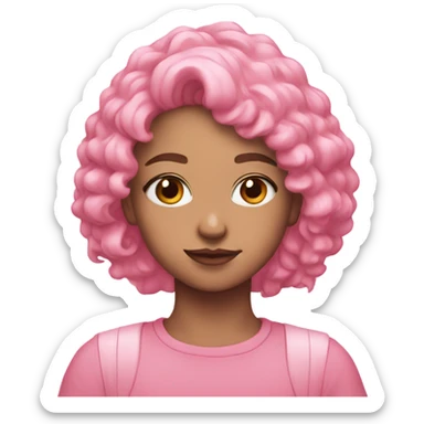 pink aesthetic sticker