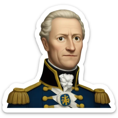Charles XII Sweden sticker