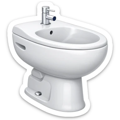 bidet sticker