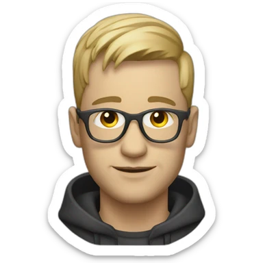 Berlin Techno guy sticker