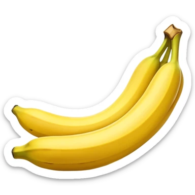banana peel opened sticker