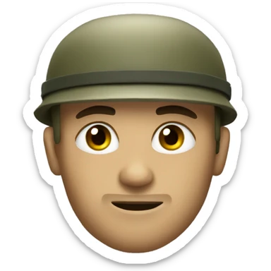 Special Force soldier sticker