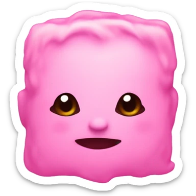 letters SJ in pink woth cute font sticker