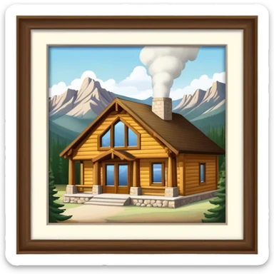 yellowstone lodge sticker