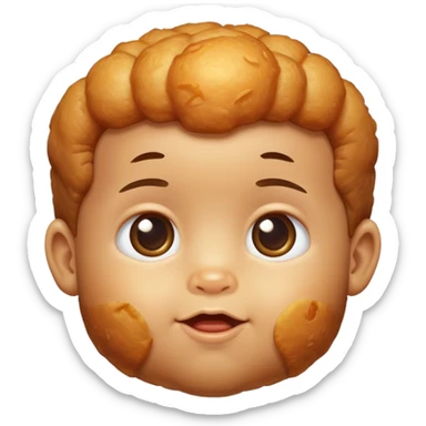 Tater tot baby boy sticker