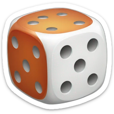 Novus dice  sticker