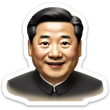 xi Jinping happy sticker