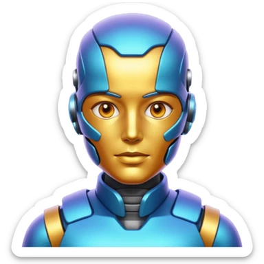 an ai mentor sticker