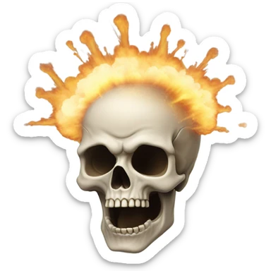 💀🤯 sticker