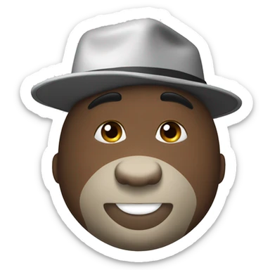 LeBron James wearing a hat that says Keydren the goat sticker