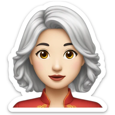 Evelyn Cathy Widjaja - chinese girl sticker