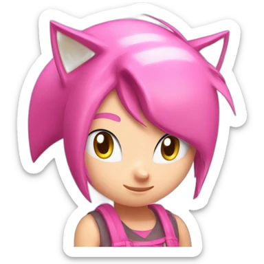 sonic's-amy-rose sticker