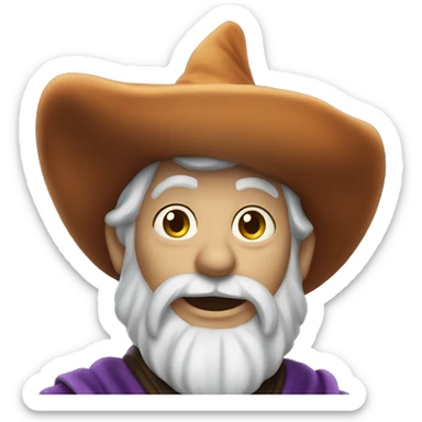 friendly sorcerer sticker