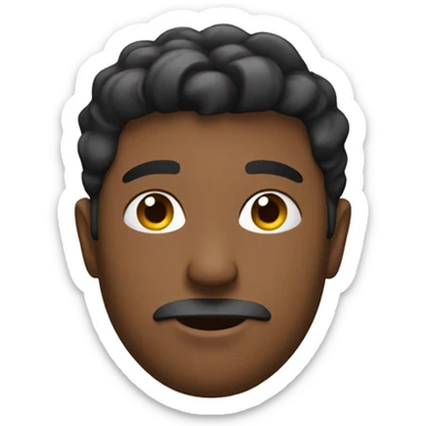 Persona esquiando sticker