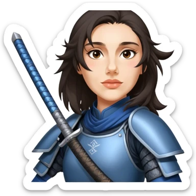 Samurai Defender sticker