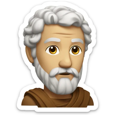  Stoic Pointing  sticker