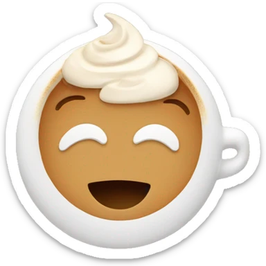Latte  sticker