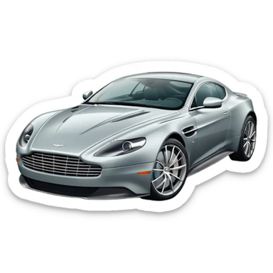 Logo Aston Martin sticker