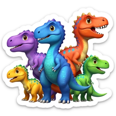 Dinosaurios sticker