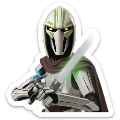 General Grievous with sabers sticker