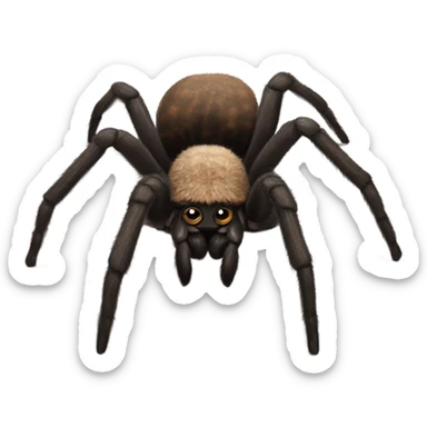 tarantula spider realistic  sticker