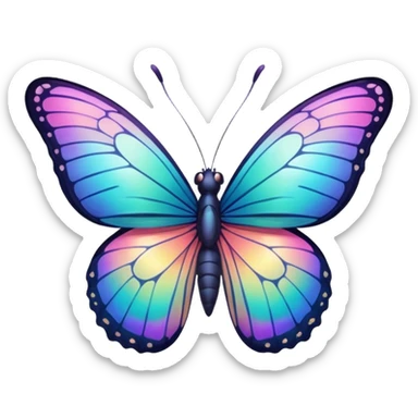 Un emogie de noeu papillon sticker