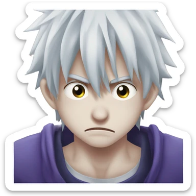 hunter-x-hunter-killua-zoldyck-crying sticker