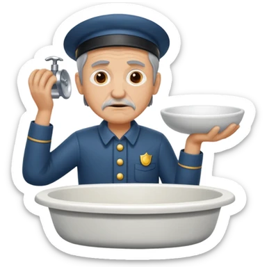 chief from one over the cuckoo nest throwing the sink sticker