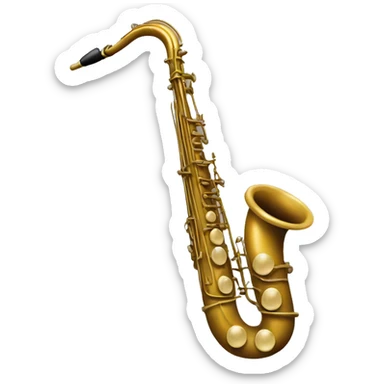 Baritone Saxophone sticker
