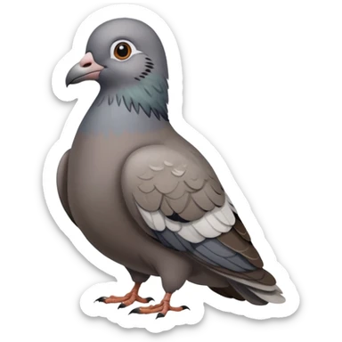 Stinky pigeon sticker