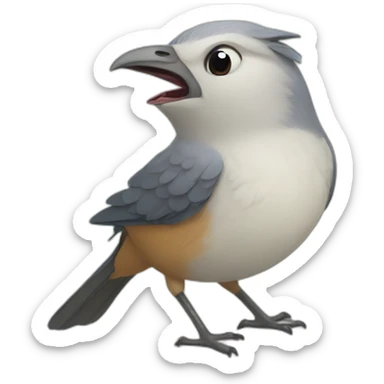 bird-is-singing sticker
