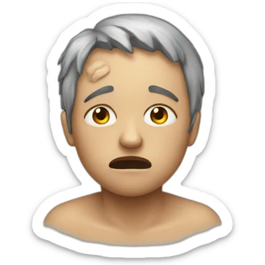 pain and suffering sticker