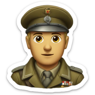 Représentant de l'Allemagne en 1944 sticker