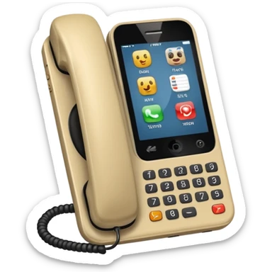 Dokunmatik telefon emoji olmasın sticker