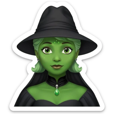 wicked elphaba cynthia erivo sticker