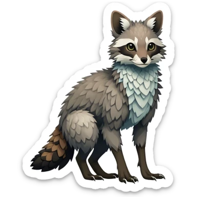 Modern Vernid-Trico- species by LiLaiRa full body  sticker