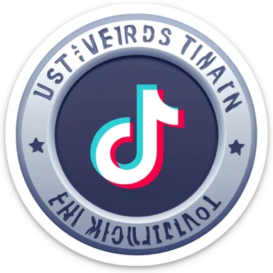 Quiero la verificas ion de tiktok sticker