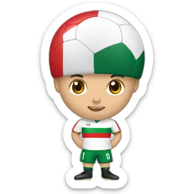 hungarian football player sticker