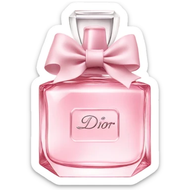 pink miss Dior  sticker