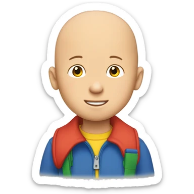 caillou sticker