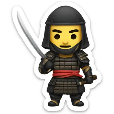 Ronin samuri warrior sticker
