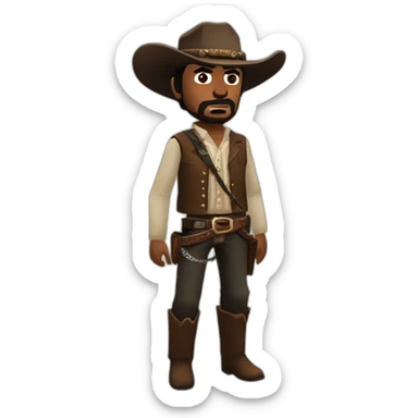 Red dead redemption sticker