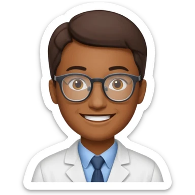 generate a scientist economist sticker